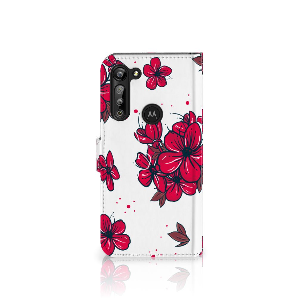 Motorola G8 Power Hoesje Blossom Red