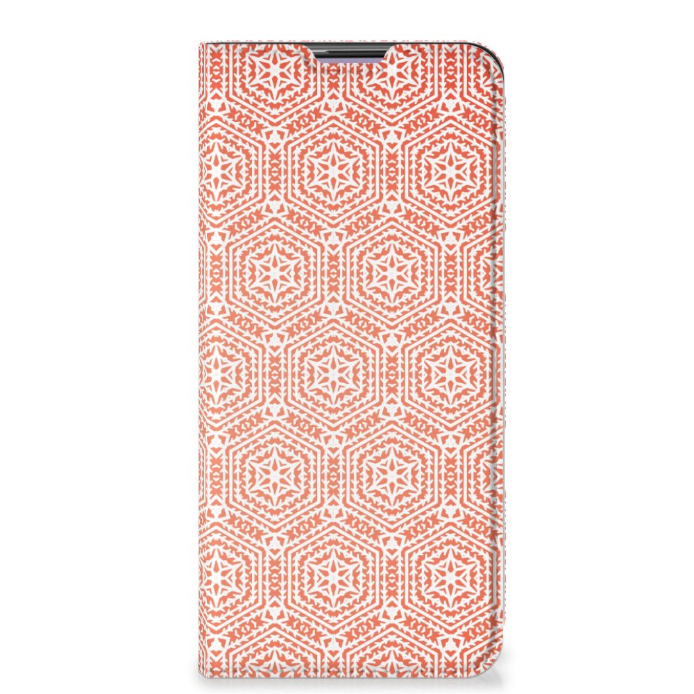 OnePlus Nord CE 5G Hoesje met Magneet Pattern Orange - B2C Telecom