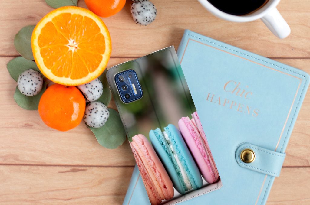 Motorola Moto G9 Plus Flip Style Cover Macarons - B2C Telecom
