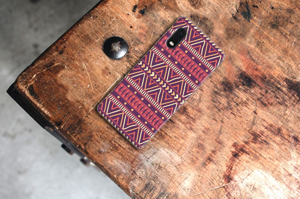 Samsung Xcover Pro TPU bumper Aztec Paars