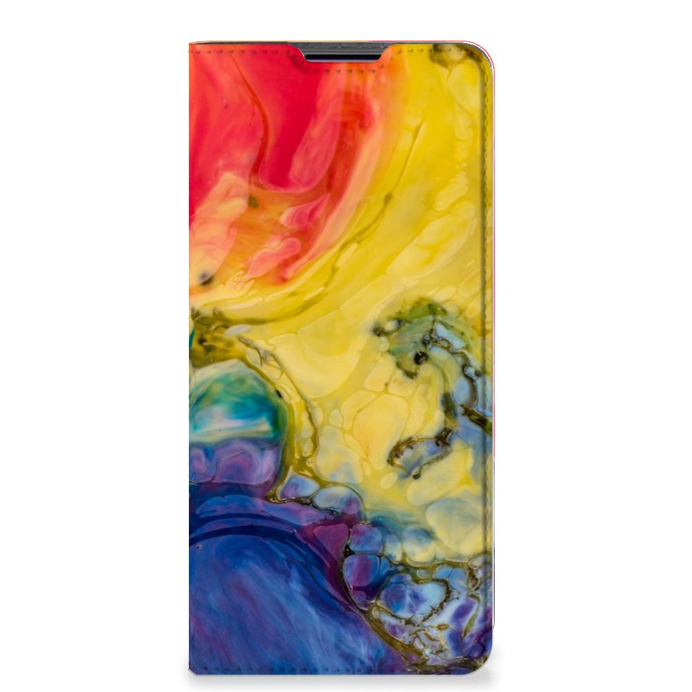 Bookcase Motorola Edge 30 Pro Watercolor Dark - B2C Telecom