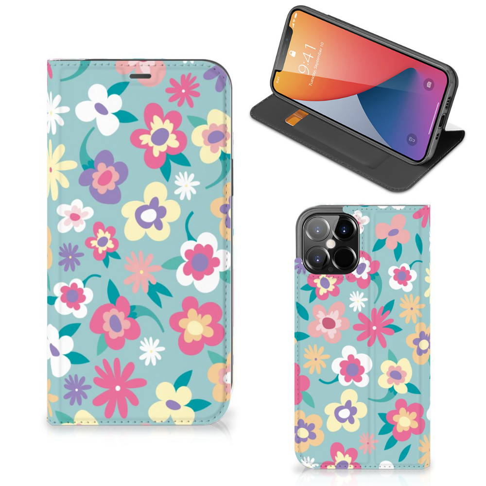 iPhone 12 Pro Max Smart Cover Flower Power - B2C Telecom