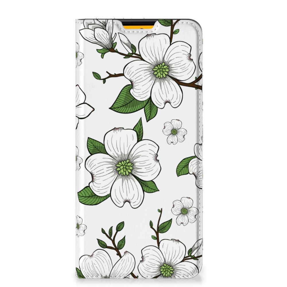 Samsung Galaxy M52 Smart Cover Dogwood Flowers - B2C Telecom