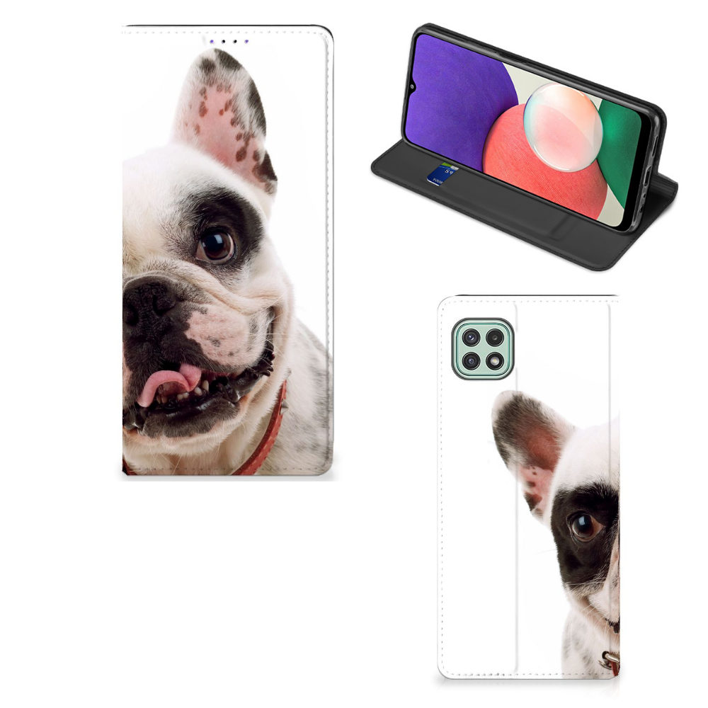 Samsung Galaxy A22 5G Hoesje maken Franse Bulldog - B2C Telecom