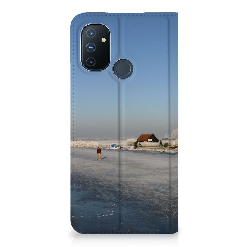 OnePlus Nord N100 Book Cover Schaatsers - B2C Telecom