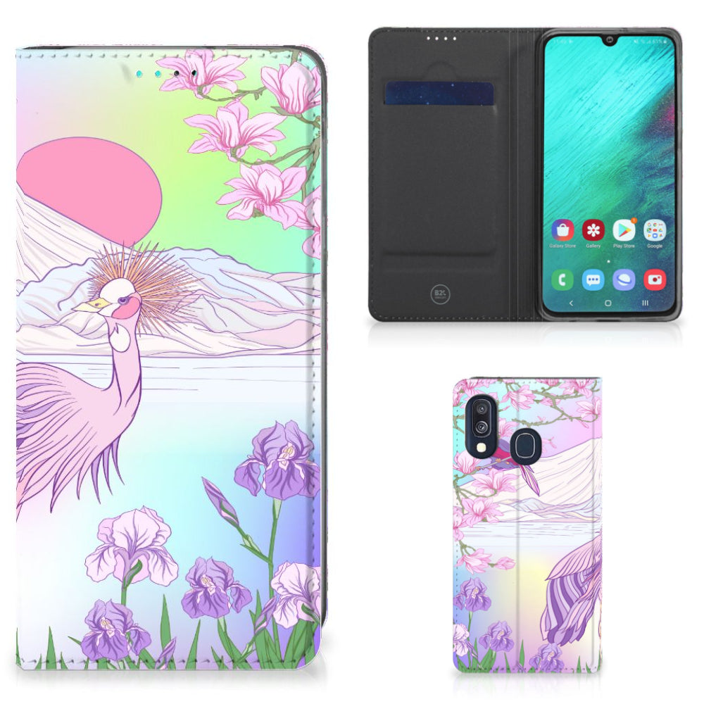 Samsung Galaxy A40 Hoesje maken Bird