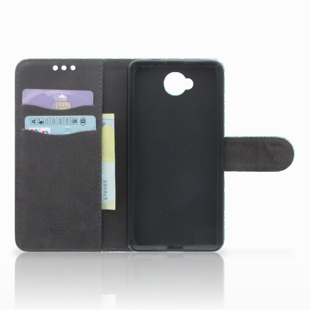 Microsoft Lumia 650 Hoesje Cracks Blue