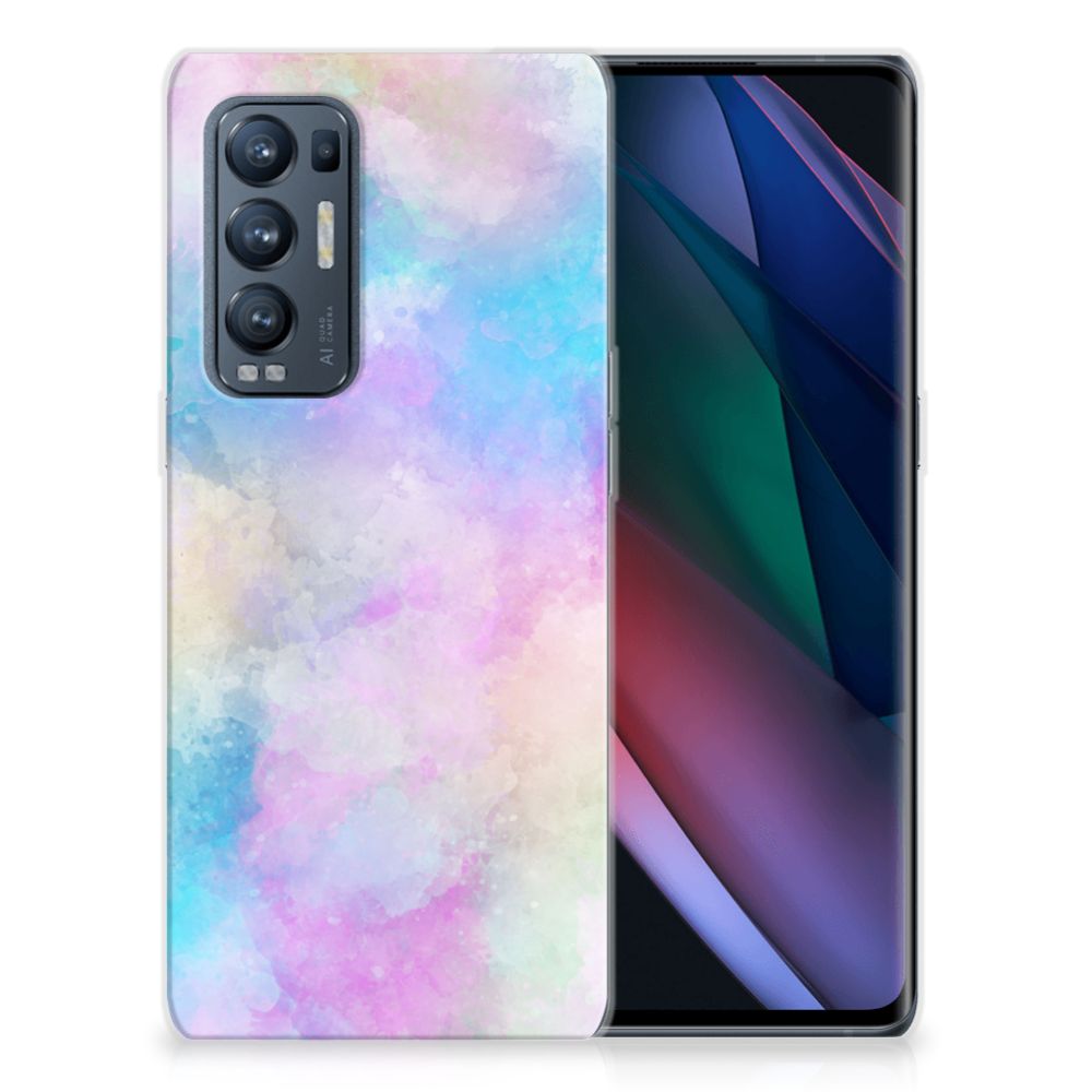 Hoesje maken OPPO Find X3 Neo Watercolor Light B2C Telecom