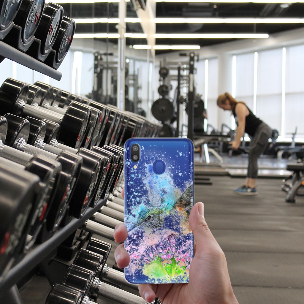 Hoesje maken Samsung Galaxy M20 (Power) Vogel