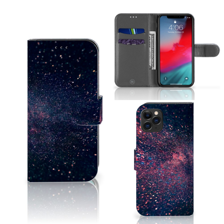 Apple iPhone 11 Pro Book Case Stars