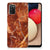 Samsung Galaxy A02s TPU Siliconen Hoesje Marmer Bruin B2C Telecom