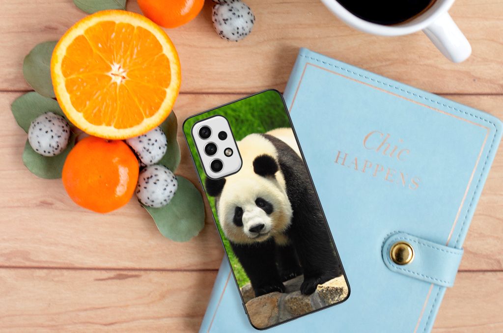 Samsung Galaxy A23 Dierenprint Telefoonhoesje Panda B2C Telecom
