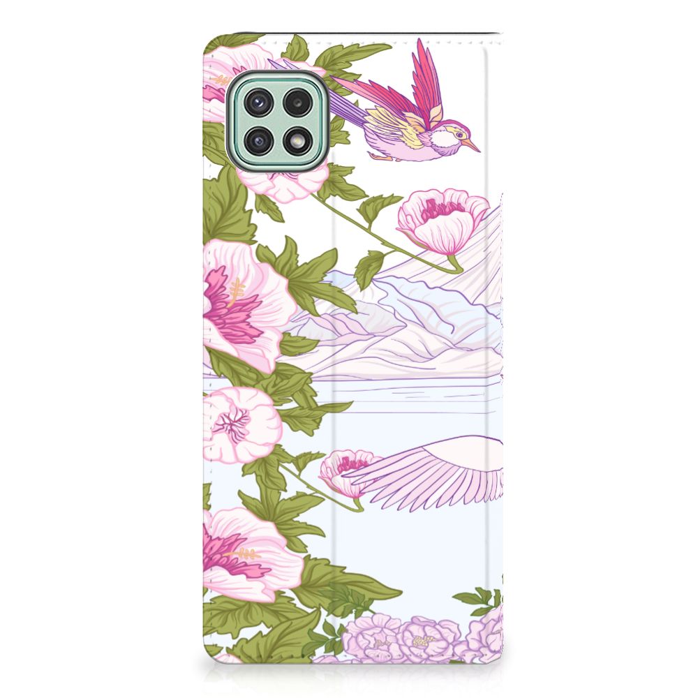 Samsung Galaxy A22 5G Hoesje maken Bird Standing - B2C Telecom