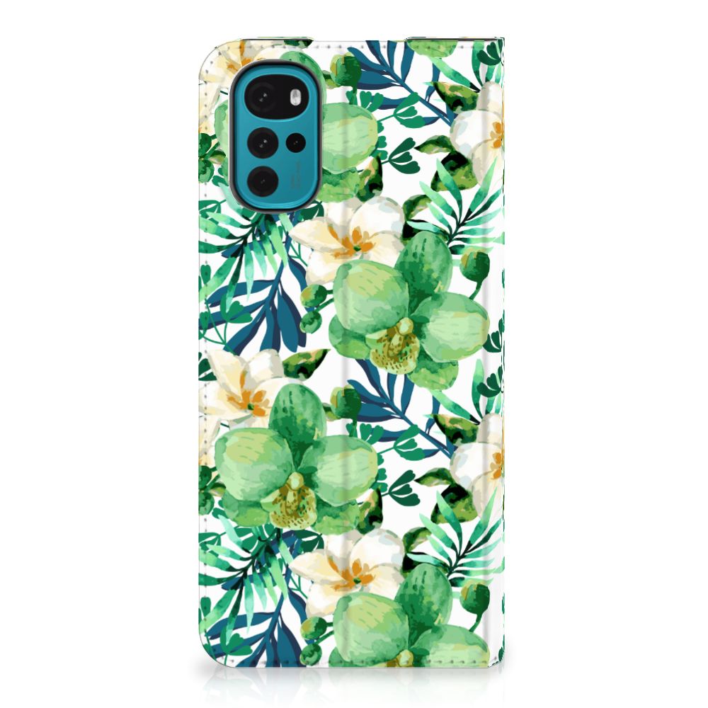 Motorola Moto G22 Smart Cover Orchidee Groen - B2C Telecom