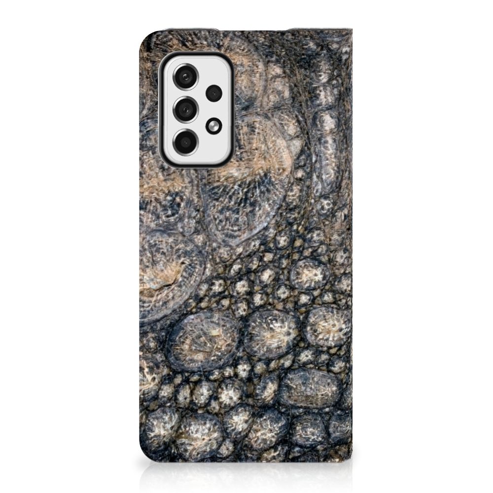 Samsung Galaxy A73 Hoesje maken Krokodillenprint - B2C Telecom