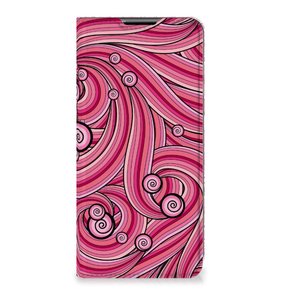 Samsung Galaxy A32 5G Bookcase Swirl Pink - B2C Telecom