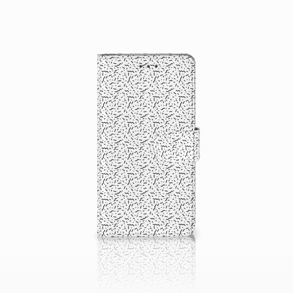 Samsung Galaxy J7 2016 Telefoon Hoesje Stripes Dots