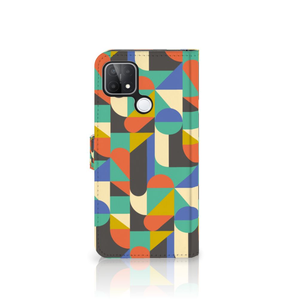 OPPO A15 Telefoon Hoesje Funky Retro