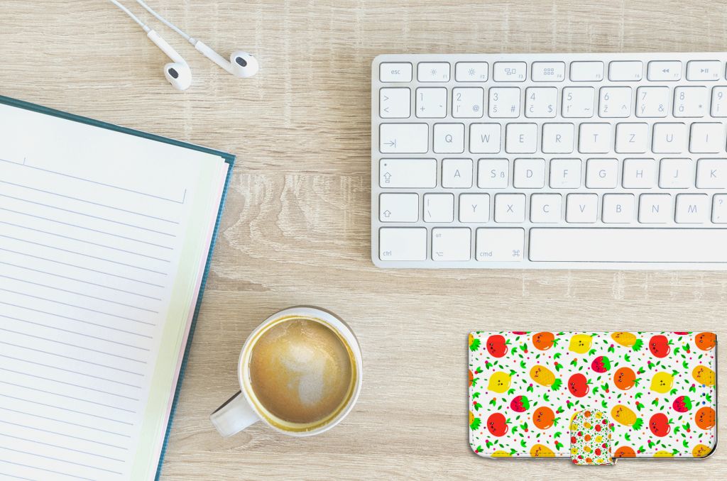 Huawei P Smart 2020 Book Cover Fruits
