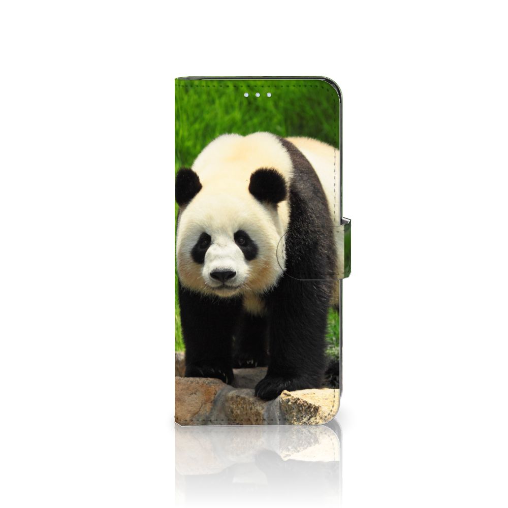 OPPO Reno 8 Lite | OnePlus Nord N20 Telefoonhoesje met Pasjes Panda