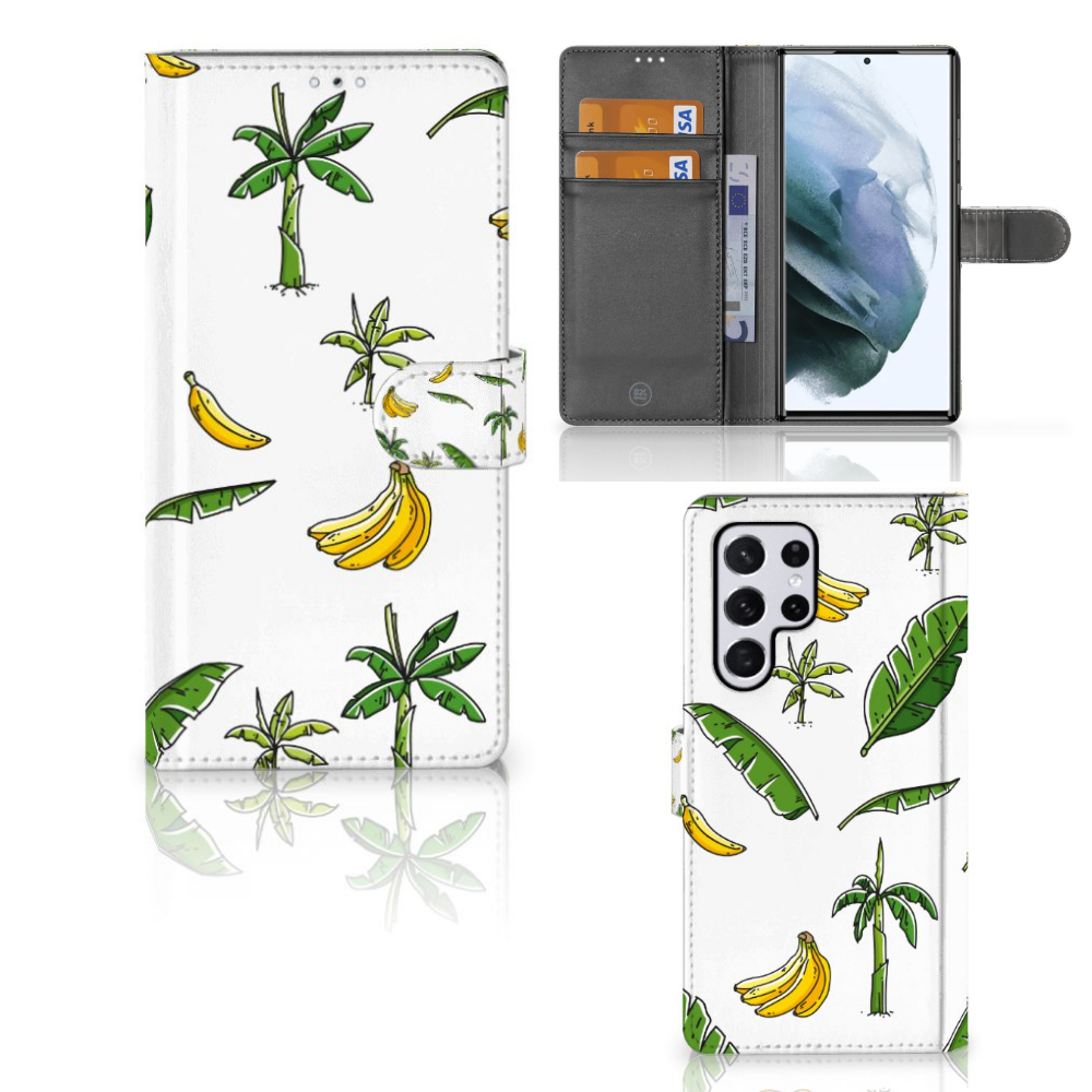 Samsung Galaxy S22 Ultra Hoesje Banana Tree