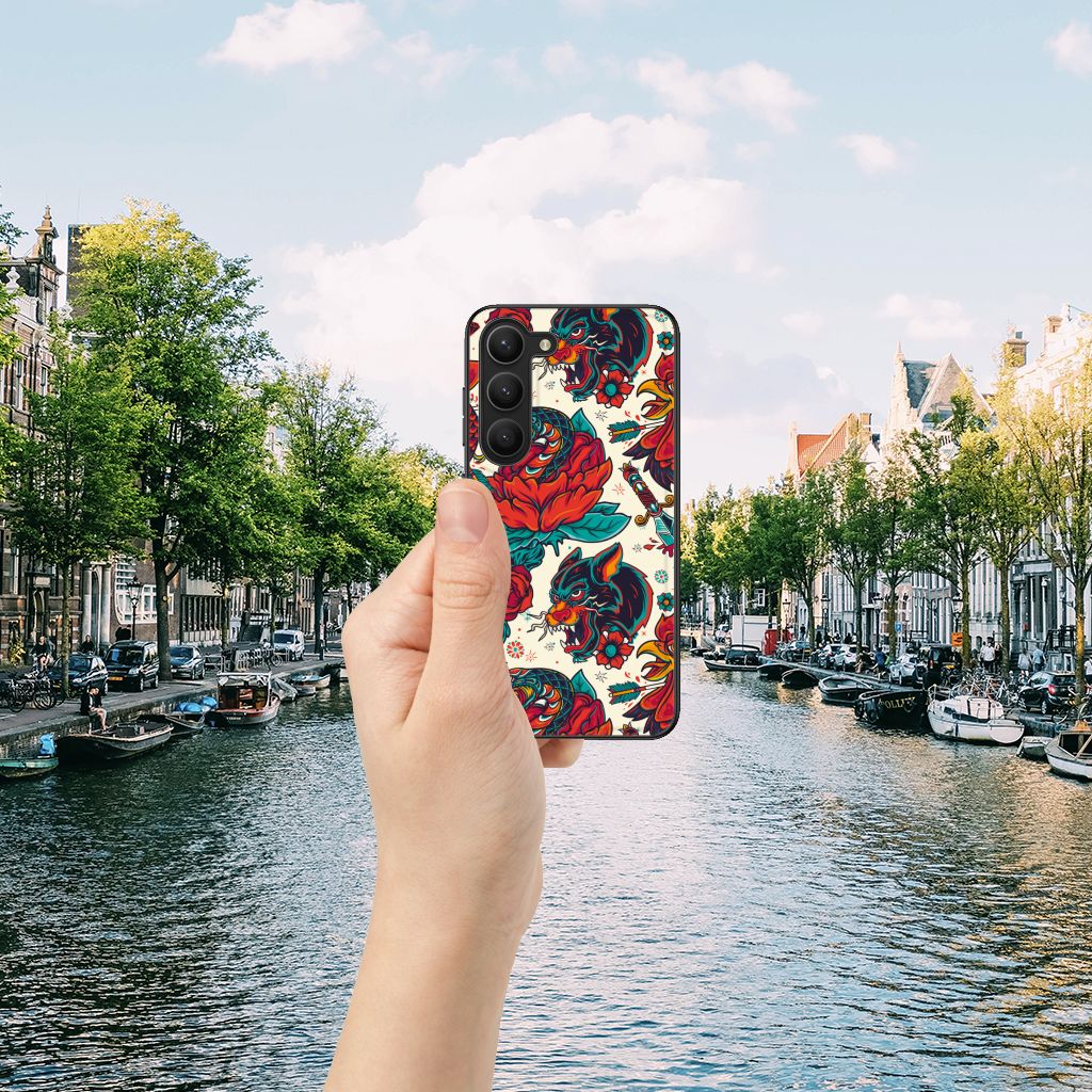 Silicone Back Case voor Samsung Galaxy S23 Old Skool B2C Telecom