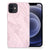 iPhone 12 | 12 Pro (6.1") TPU Siliconen Hoesje Marble Pink - Origineel Cadeau Vriendin