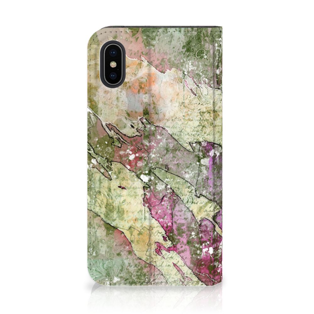 Bookcase Apple iPhone X | Xs Letter Painting