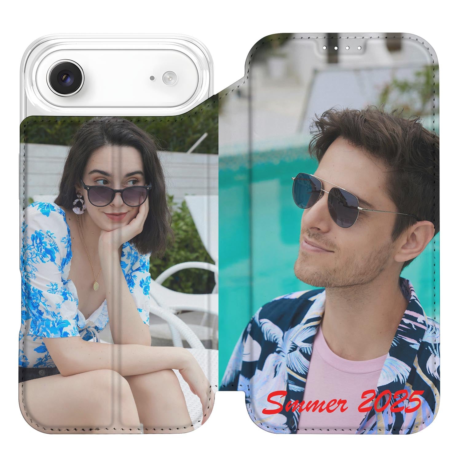 iPhone Air Stand Case Hoesje Maken met Foto ontwerp naam aanzicht