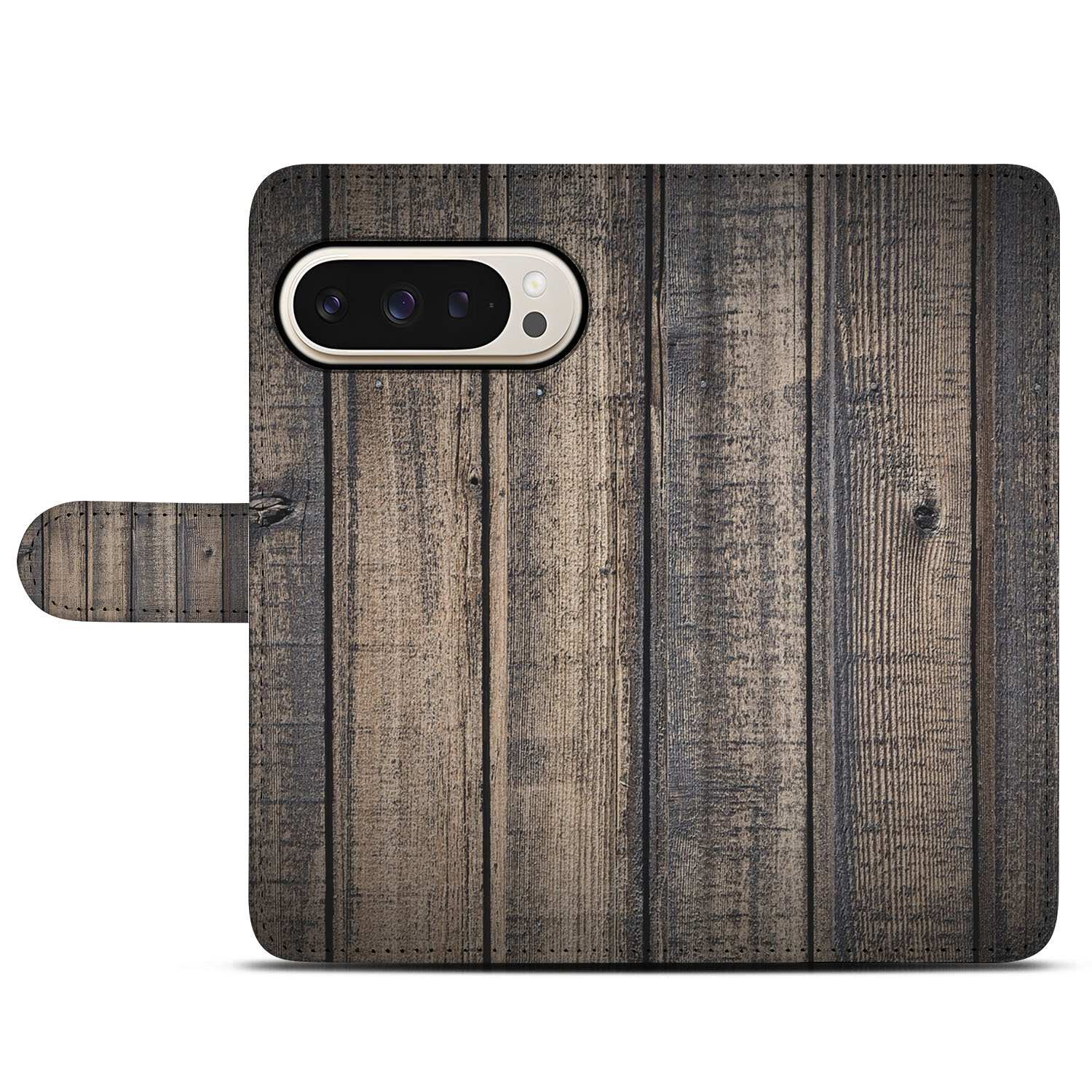 Steigerhout Design Google Pixel 10 Pro XL Book Case book case steigerhout textuur