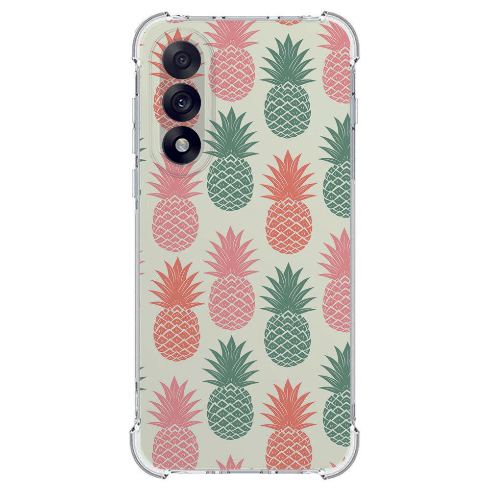 TPU Telefoonhoesje OnePlus Nord 5 - Ananas schokabsorberende backcover
