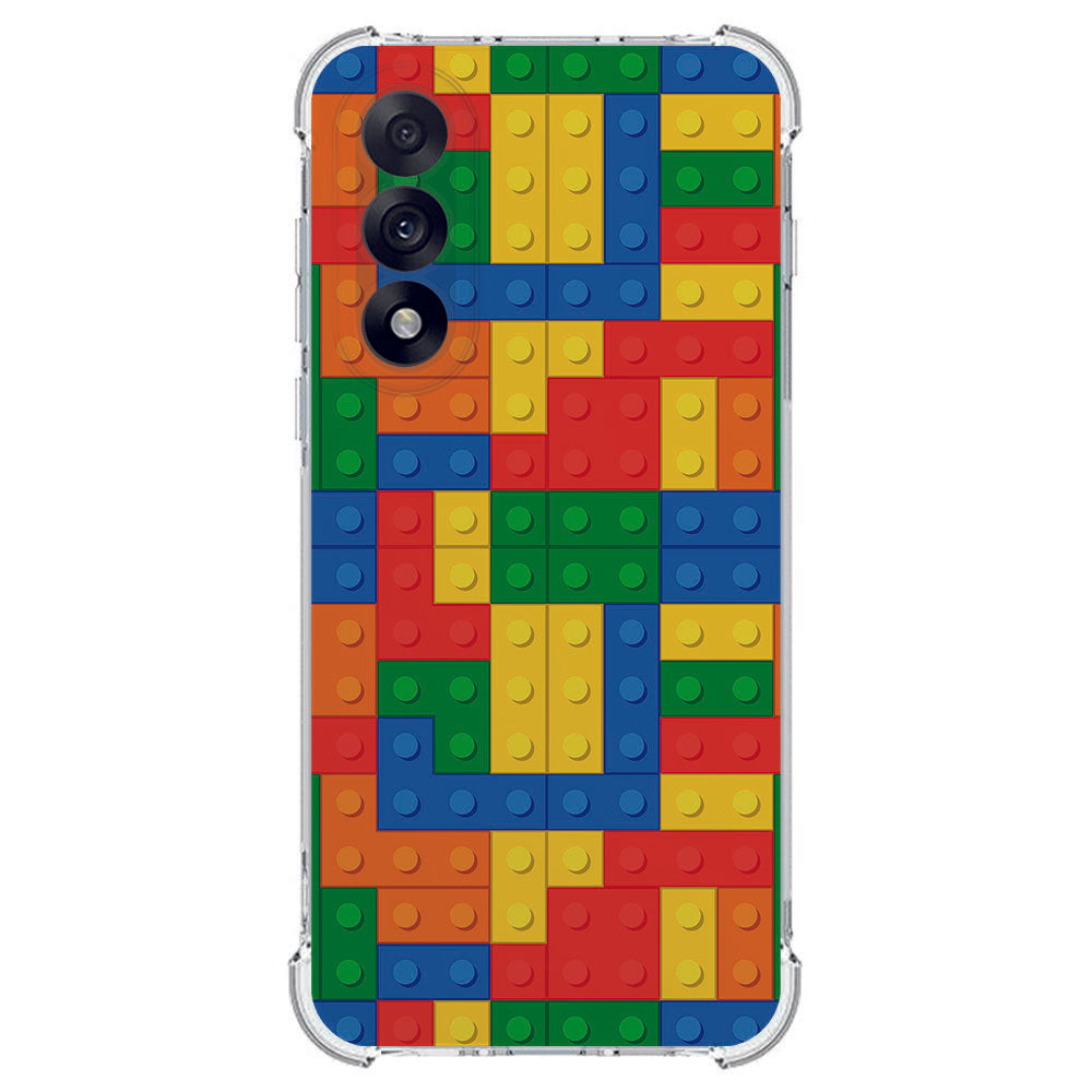 TPU Telefoonhoesje OnePlus Nord 5 - Blokken schokabsorberende backcover