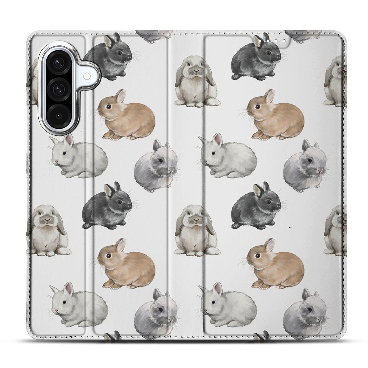 Samsung Galaxy A56 A36 Hoesje Konijntjes positie 2