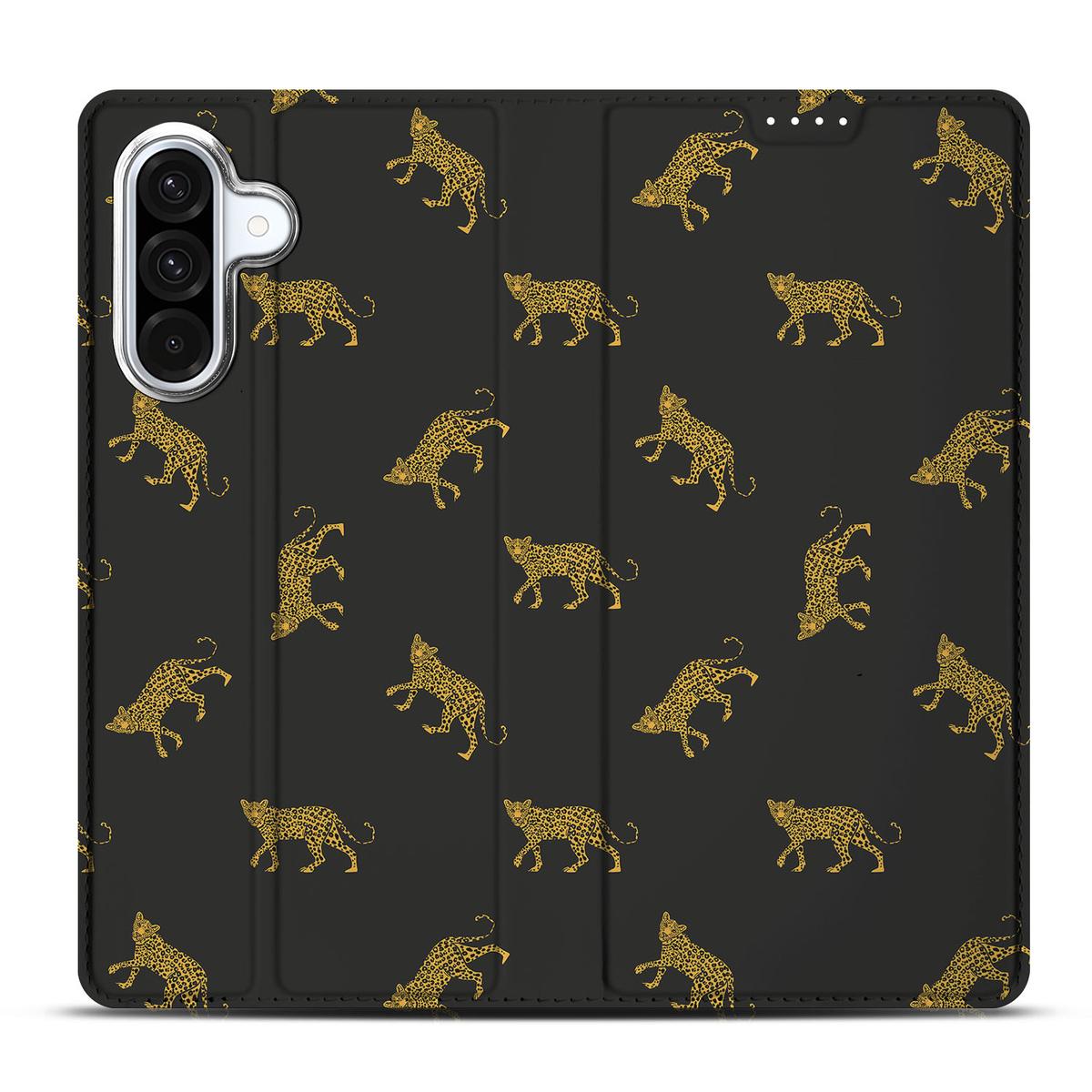 Samsung Galaxy A56 A36 Hoesje Leopards positie 2