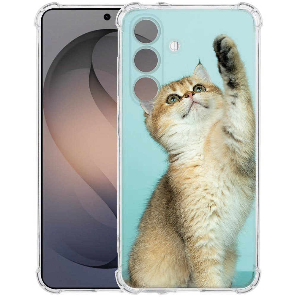 Samsung Galaxy S26 Hoesje Maken – TPU Anti-Shock Back Cover met Foto-B2ctelecom