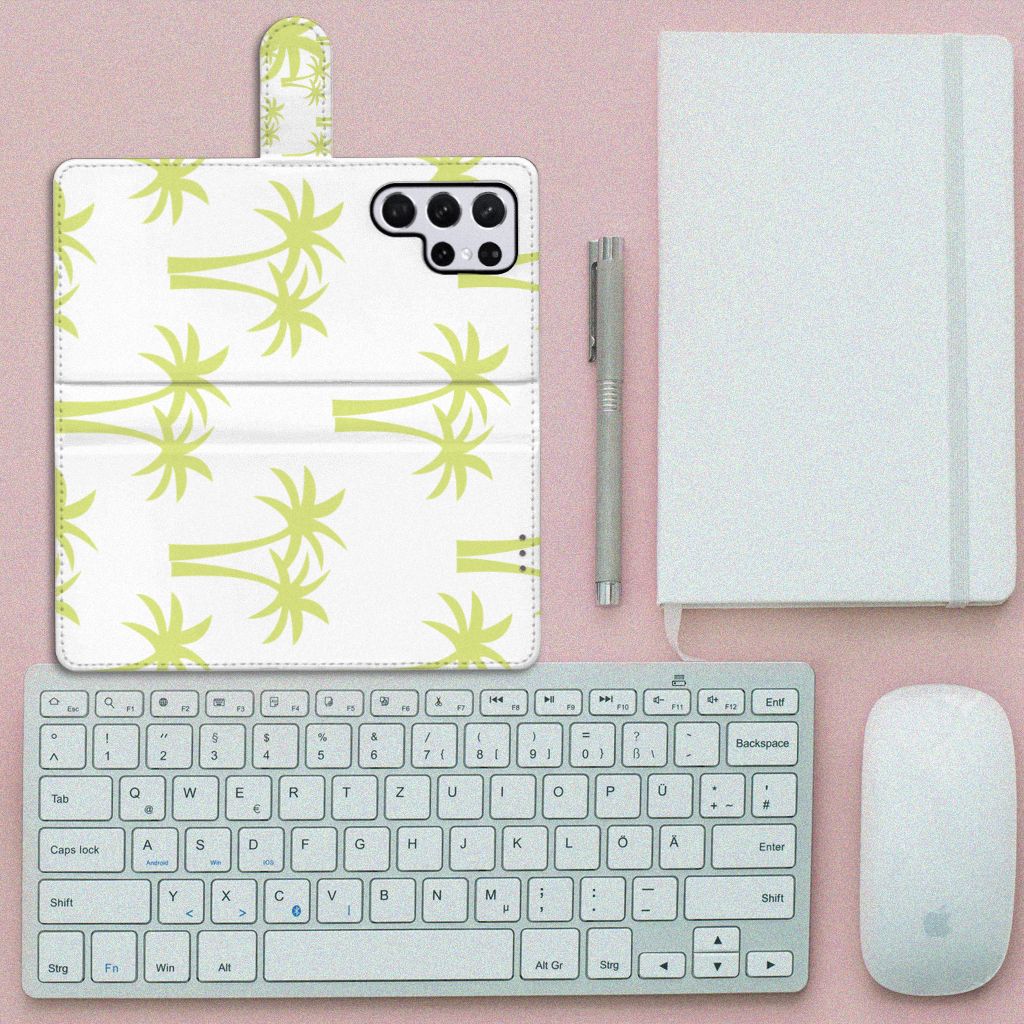 Samsung Galaxy S22 Ultra Hoesje Palmtrees