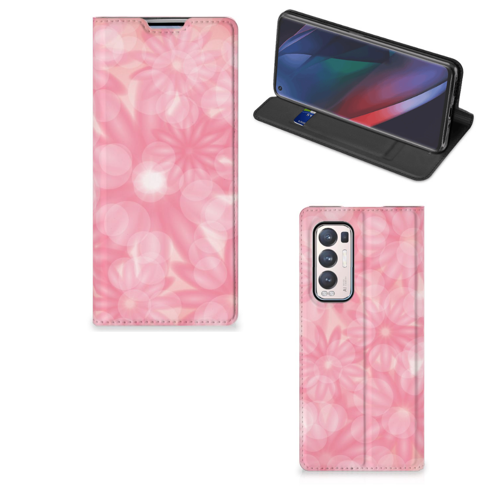 OPPO Find X3 Neo Smart Cover Spring Flowers - B2C Telecom