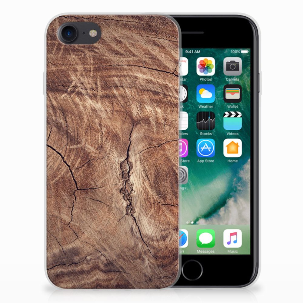 iPhone SE 2022 | SE 2020 | 8 | 7 Bumper Hoesje Tree Trunk