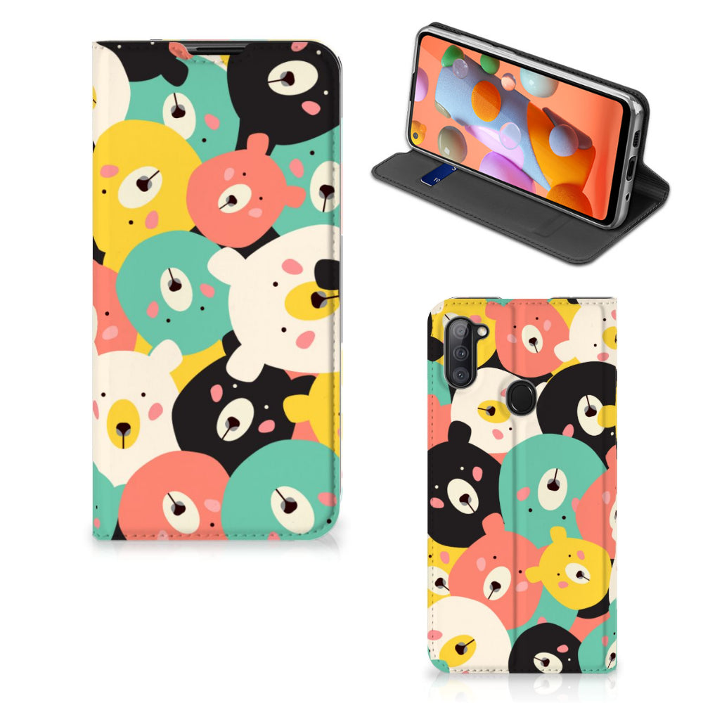 Samsung Galaxy M11 | A11 Magnet Case Bears