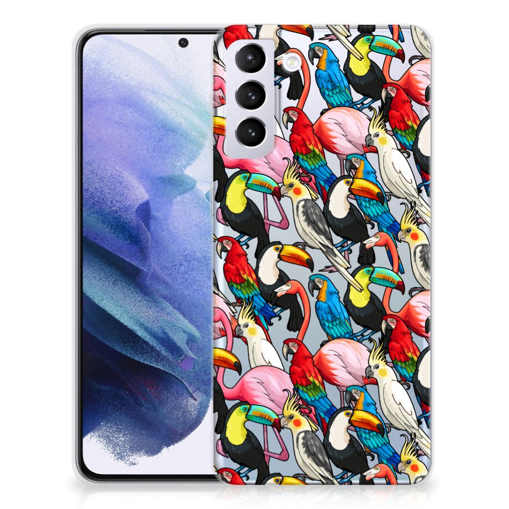 Samsung Galaxy S21 Plus TPU Hoesje Birds B2C Telecom