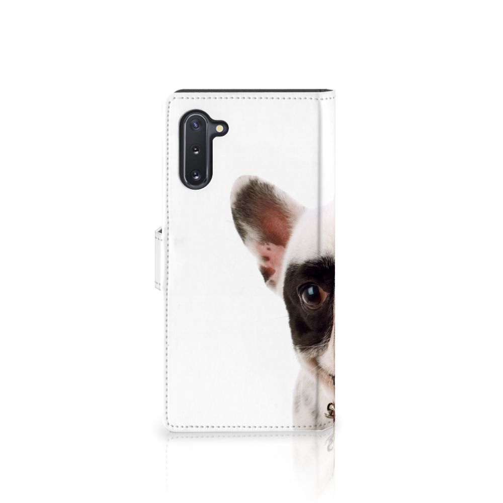 Samsung Galaxy Note 10 Telefoonhoesje met Pasjes Franse Bulldog