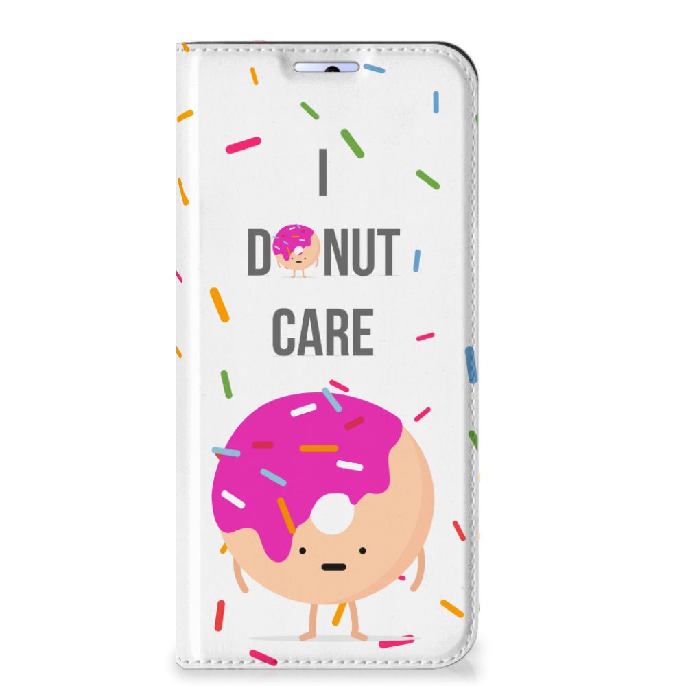 Motorola Moto G31 | G41 Flip Style Cover Donut Roze - B2C Telecom
