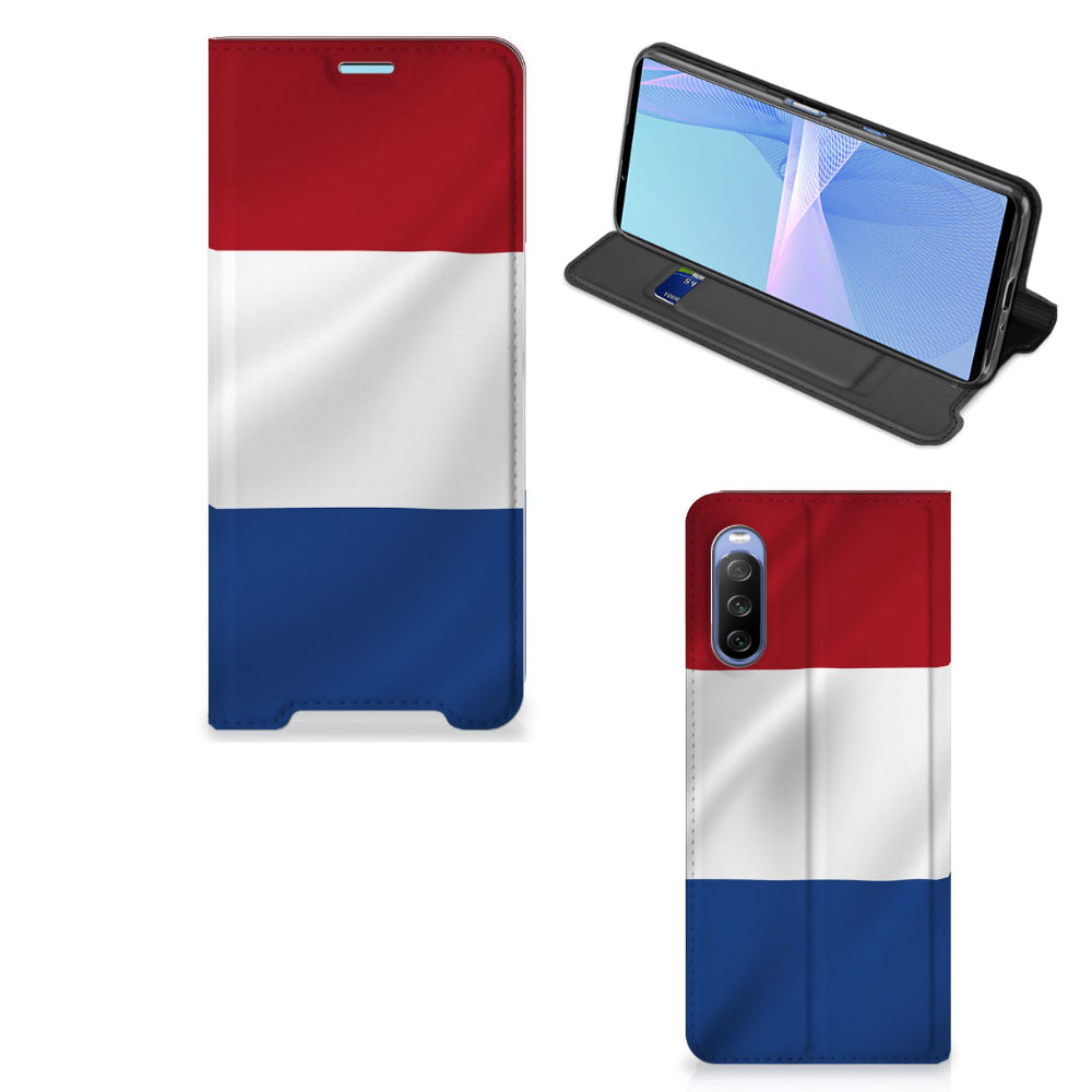 Sony Xperia 10 III Standcase Nederlandse Vlag