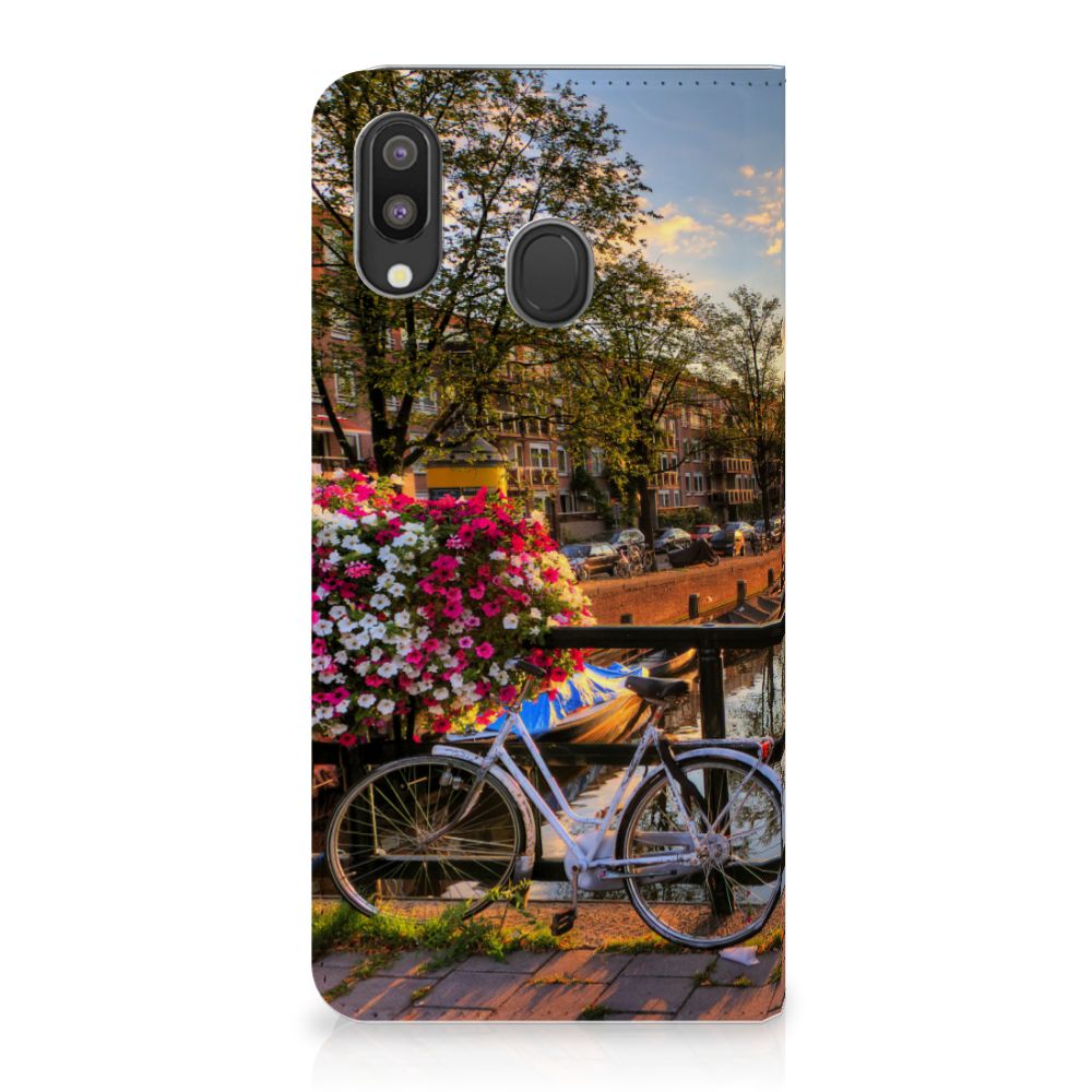 Samsung Galaxy M20 Book Cover Amsterdamse Grachten