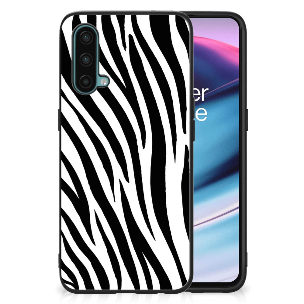OnePlus Nord CE 5G Dierenprint Telefoonhoesje Zebra B2C Telecom