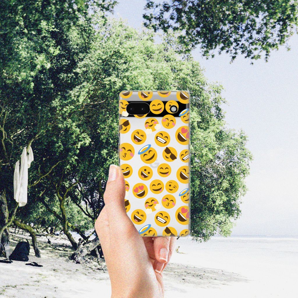 Google Pixel 6A TPU bumper Emoji B2C Telecom