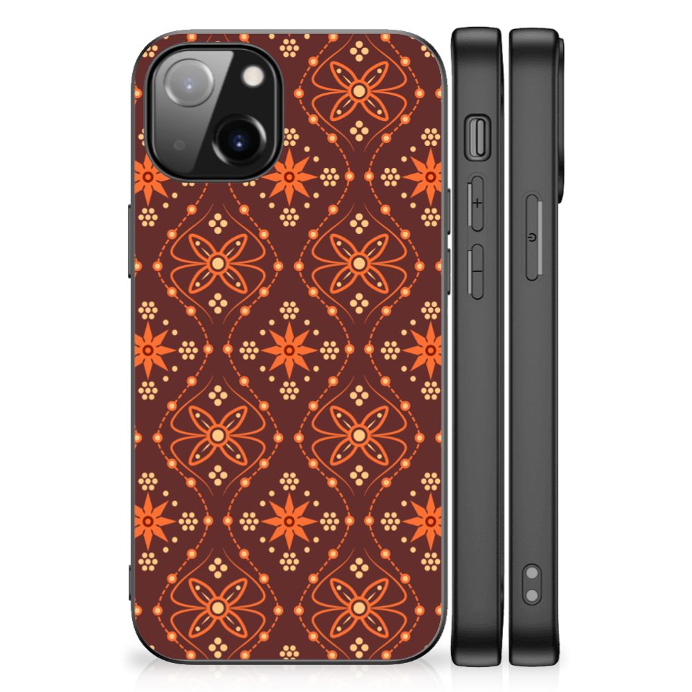 Apple iPhone 13 Back Case Batik Brown B2C Telecom