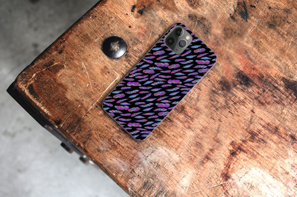 Apple iPhone 11 Pro TPU bumper Feathers Color