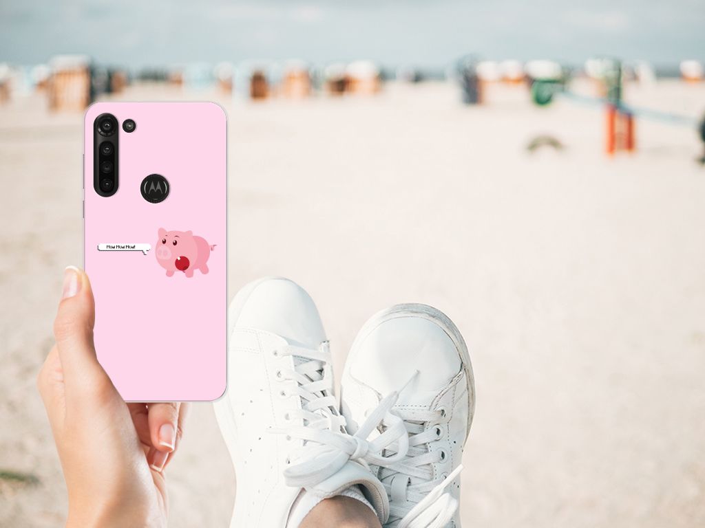 Motorola Moto G8 Power Telefoonhoesje met Naam Pig Mud B2C Telecom
