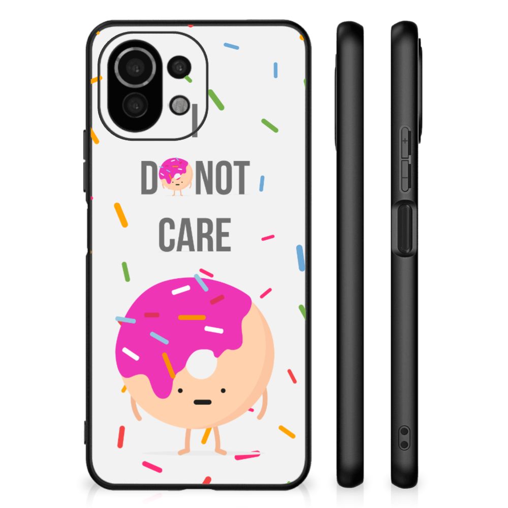 Xiaomi 11 Lite 5G NE | Mi 11 Lite Back Cover Hoesje Donut Roze